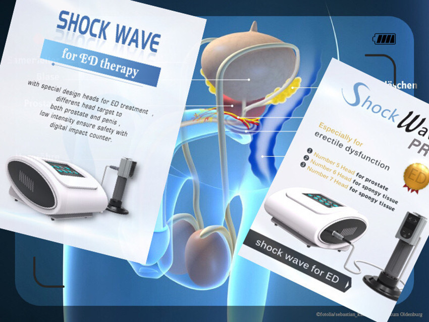 

Shock wave therapy equipment/Portable Physical Therapy Shockwave Back Pain Relieve Shock wave with 7 different size of heads