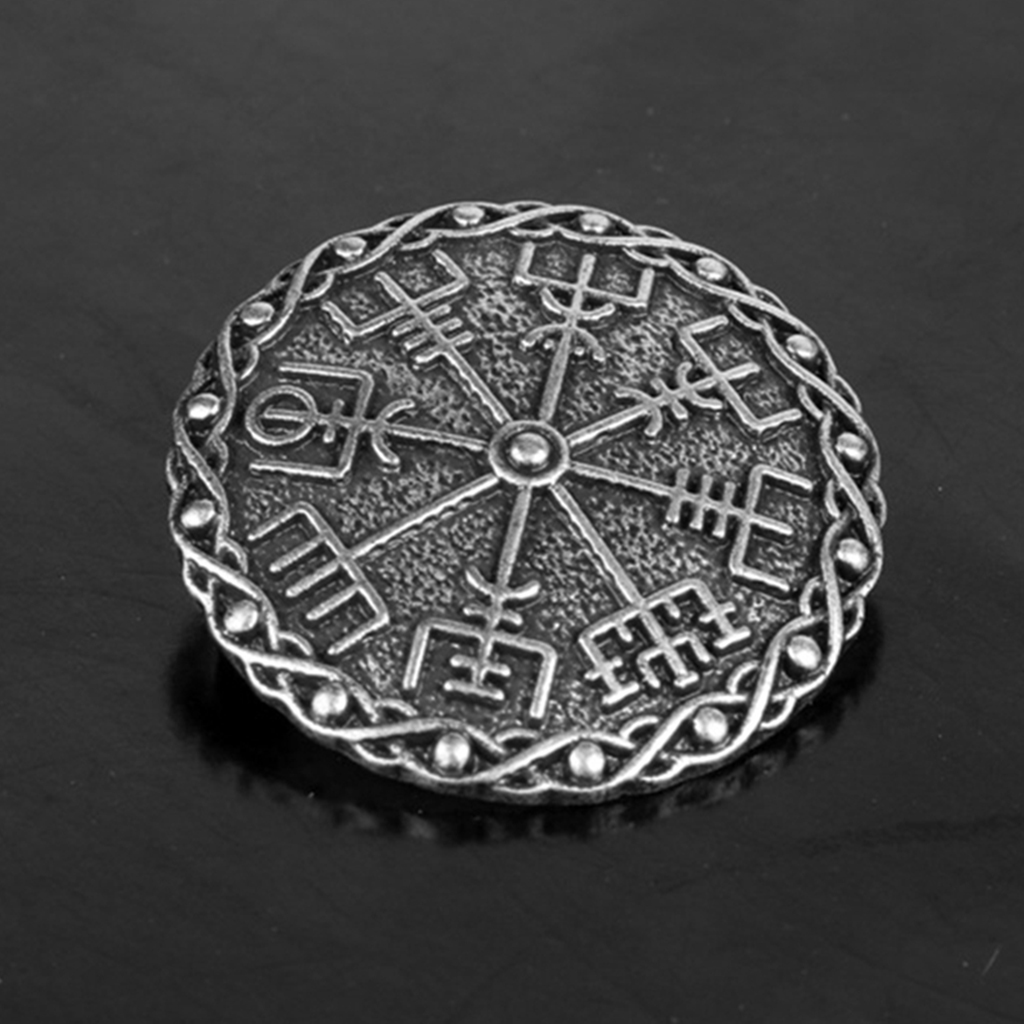 

Celtic Viking Shield Brooch Badge Norse Brooch Clothes Fasteners-Cloak Shawl Scarf Pin Lapel Pin (8 Styles to Choose