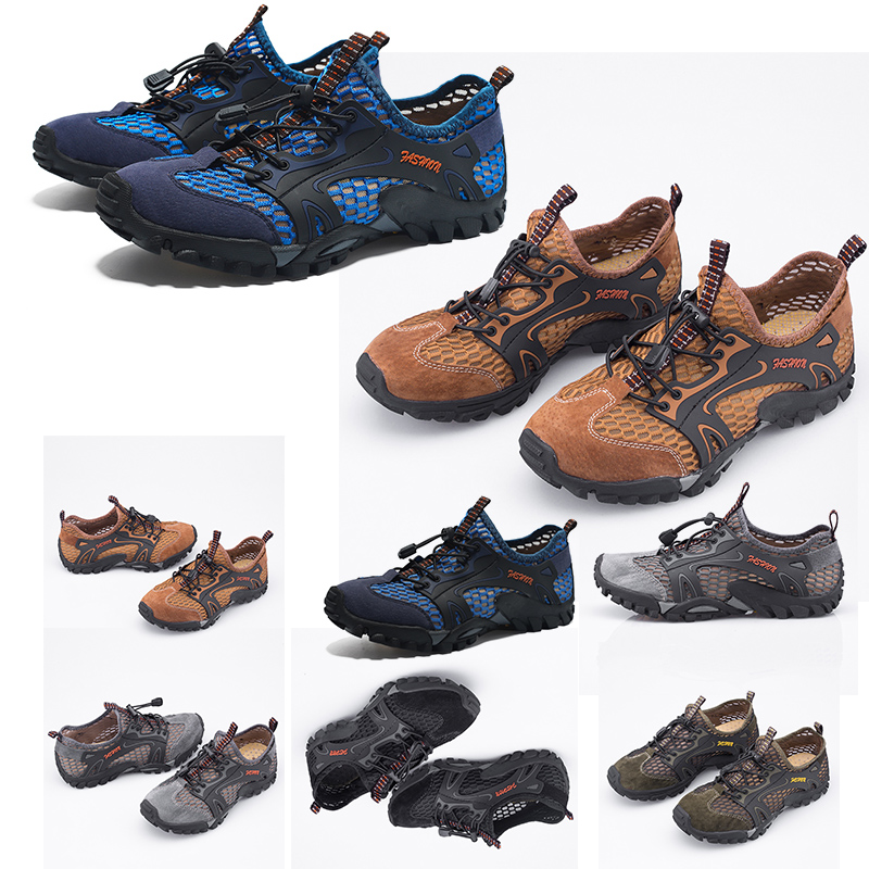 

casual jogging women men creek shoes triple brown grey blue black breathable waterproof wear-resistant trainer designer sneakers 38-45, B3
