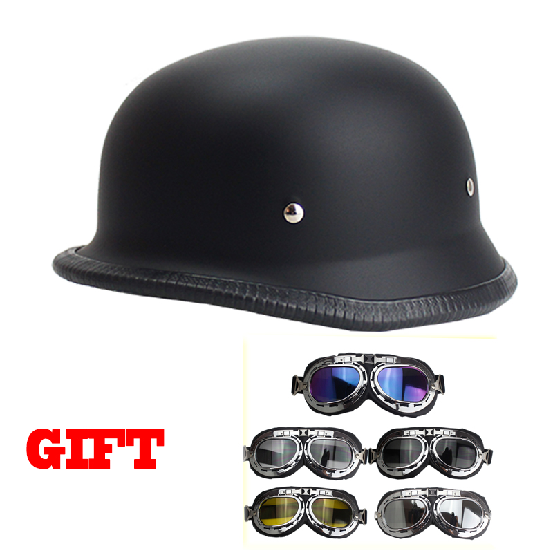 

German Style DOT Approved Half face Motorcycle Helmet helmet Chopper Cruiser, Txw