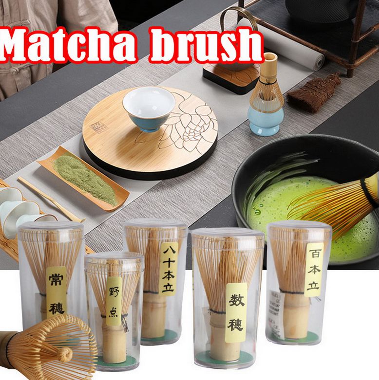 

Tea Ceremony Matcha Whisk Bamboo Chasen Green Tea Whisk Chasen Holder Useful Brush Tools Tea Powder Whisk Tool KKA7915