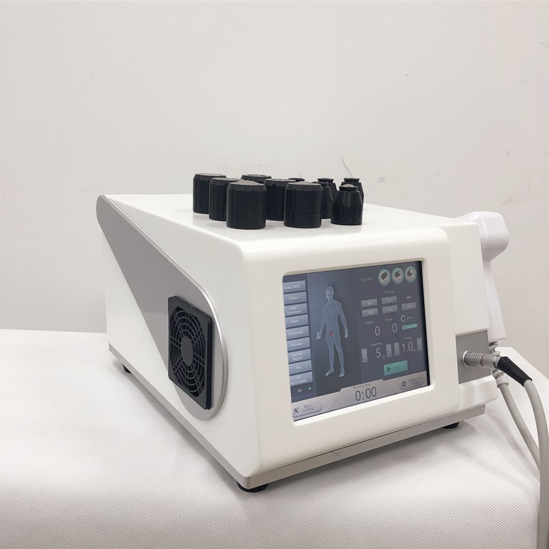 

Smart wave therapy apparatus pulsed portable extracorporal shock wave therapy machine for body pain relief and ED treatment
