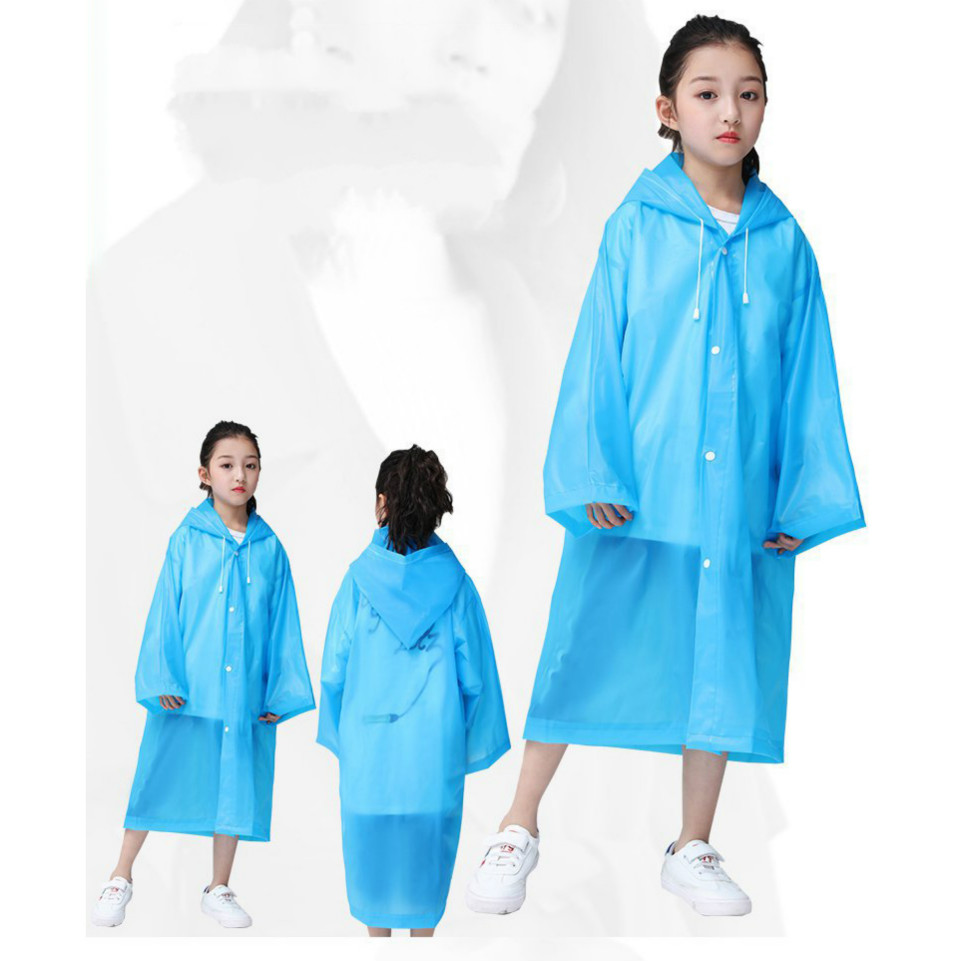

Child Rain Gear Children Isolation Protective Splash 2020 Explosion Solid Color Rain Coat Boys Girls Outdoor Protective Clothing New, Yellow