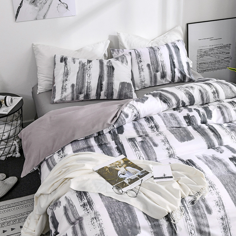 

home textiles Graffiti print bed linen king duvet cover sets 3pcs queen size bedding set bedclothes 3d bed set, A3