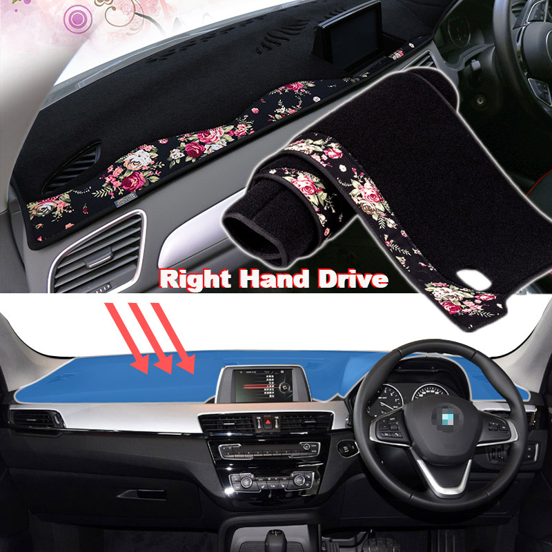 

Tommia China decorative pattern Car Dashmat Dashboard Mat Non-slip Dash Board Pad Cover for BMW X1 2016-2018