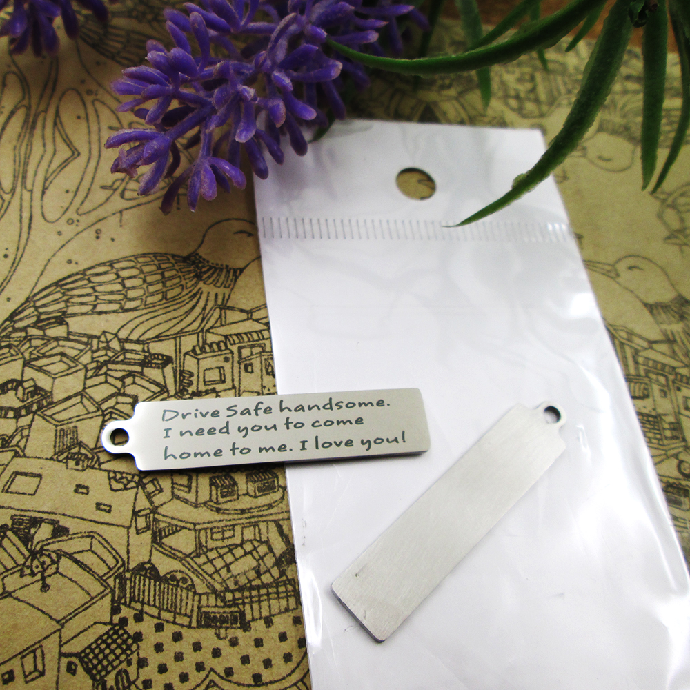 

40pcs--"Drive Safe handsome"stainless steel charms more style for choosing DIY Charms pendants for necklace