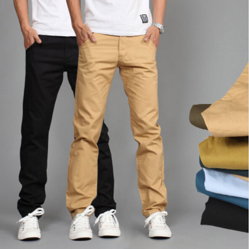 Diseno De Pantalones De Color Caqui Para Los Hombres Online