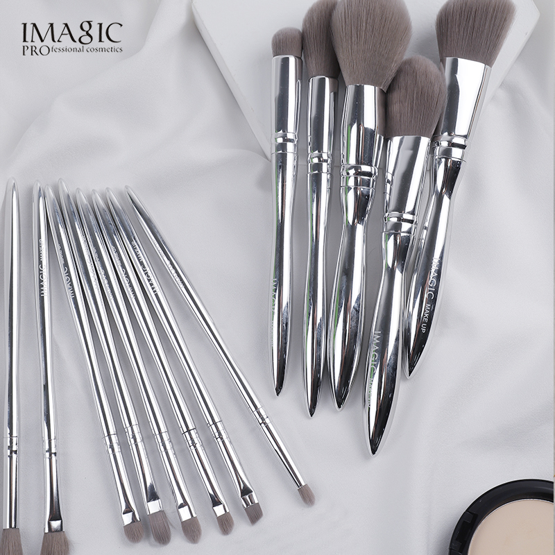 

IMAGIC13 Piece Professional Makeup Brush Set Tool Liquid Foundation Eye Shadow Lip Liner Blush Face Makeup Brush