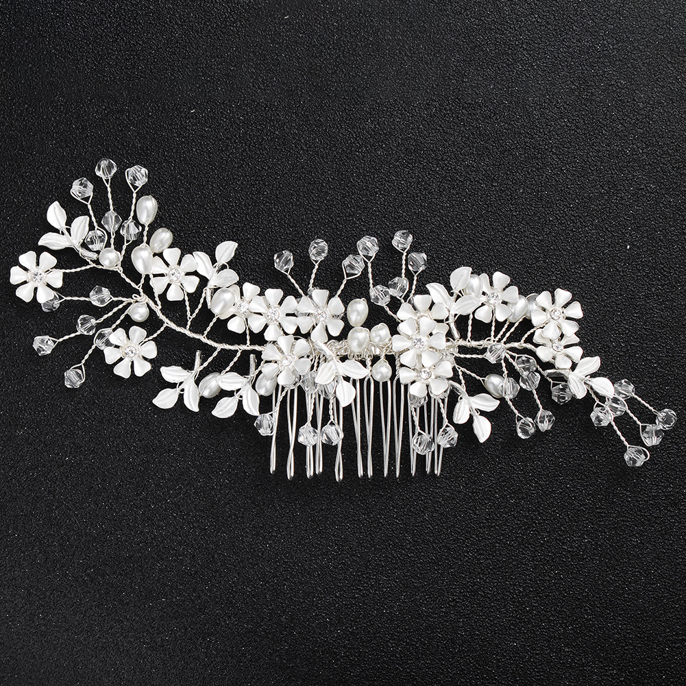 little white flowers for hair