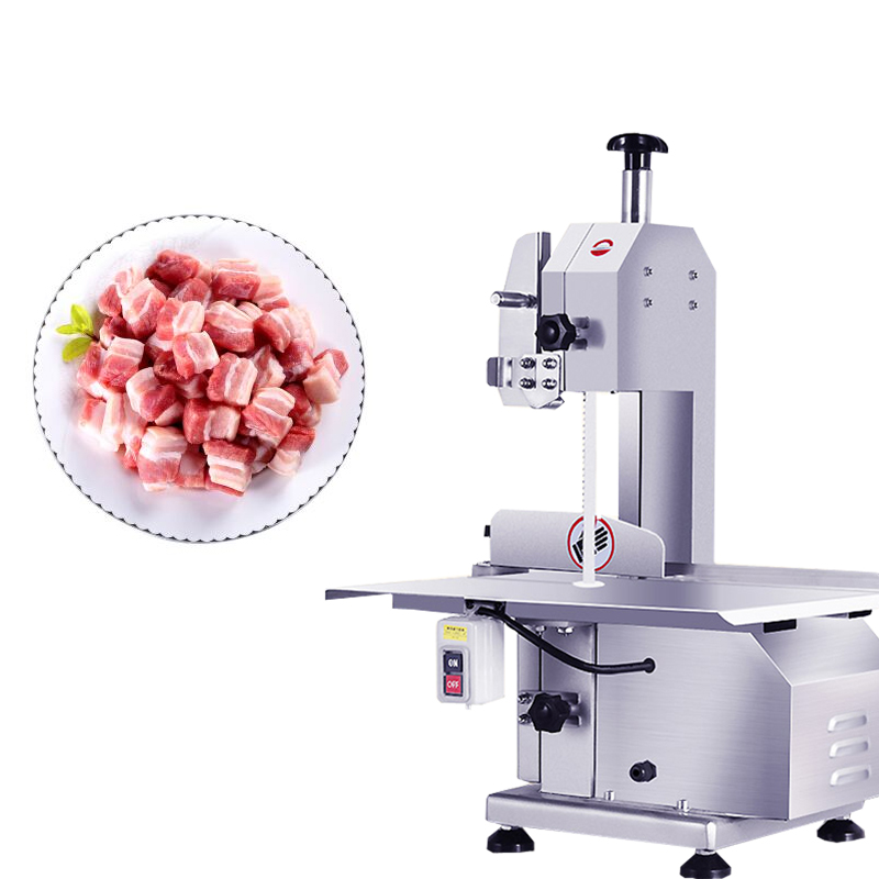 

Commercial meat saw frozen fish meat band saw electric 110V/220v meat bone cutting machine desktop bone cutter