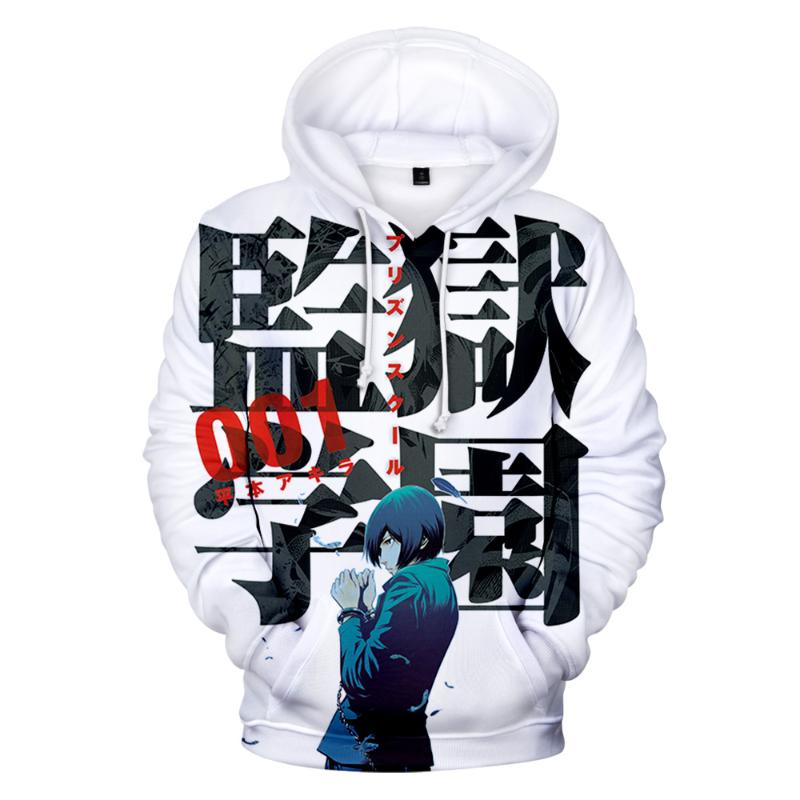 

Hoodies 3D Prison School Sweatshirts Streetwear Long Sleeve Pullover Anime 3D Print Sweatshirts Men/Women Fashion Casual Hooded