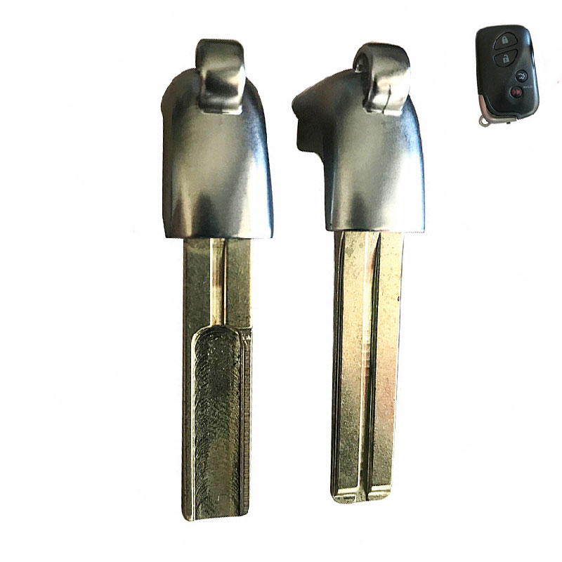 

1PC Smart Emergency Key Blade Both Side Groove For Lexus ES350 GS350 GS430 GX460 IS250 LS460 2008 2009 2010 2011 2012 Remote Key, Black