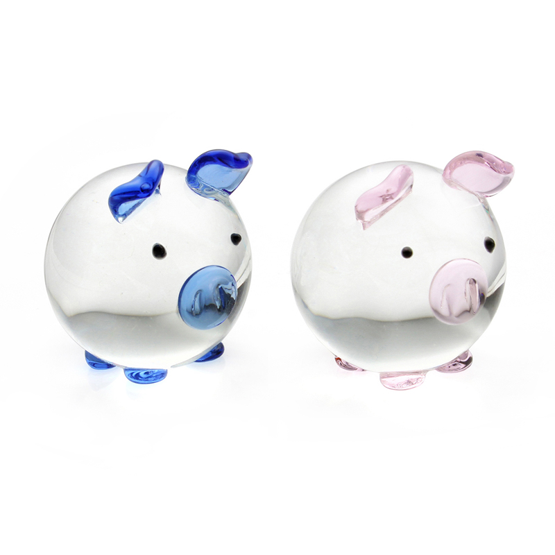 

Mini Crystal Pig Baby Shower Baptism Birthday Party Gift Favor