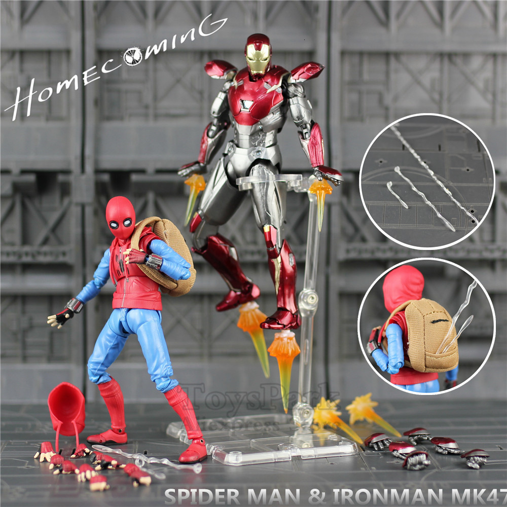 spider man homecoming iron man action figure
