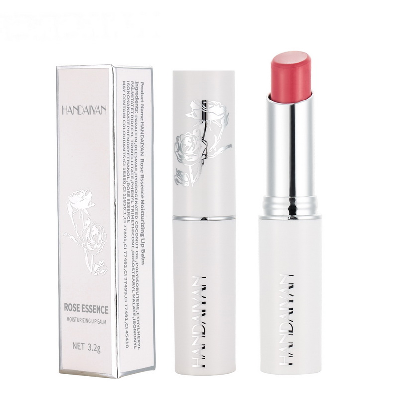 

Handaiyan lip balm Rose Essence Moisturizing Lipstick Repair Relieve Dry Chapped Lips Lines Long-lasting Makeup Lipsticks