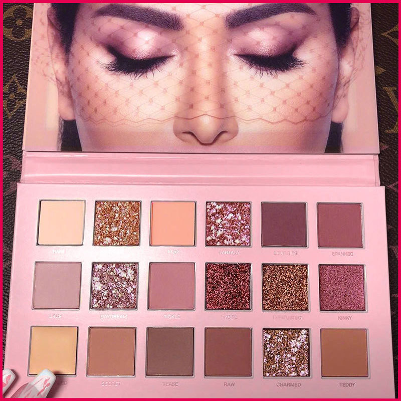 

18 Color Eye Shadow Pallete Desert Rose Color Makeup Shimmer Matte Eye Shadow Tray High Quality, Multi