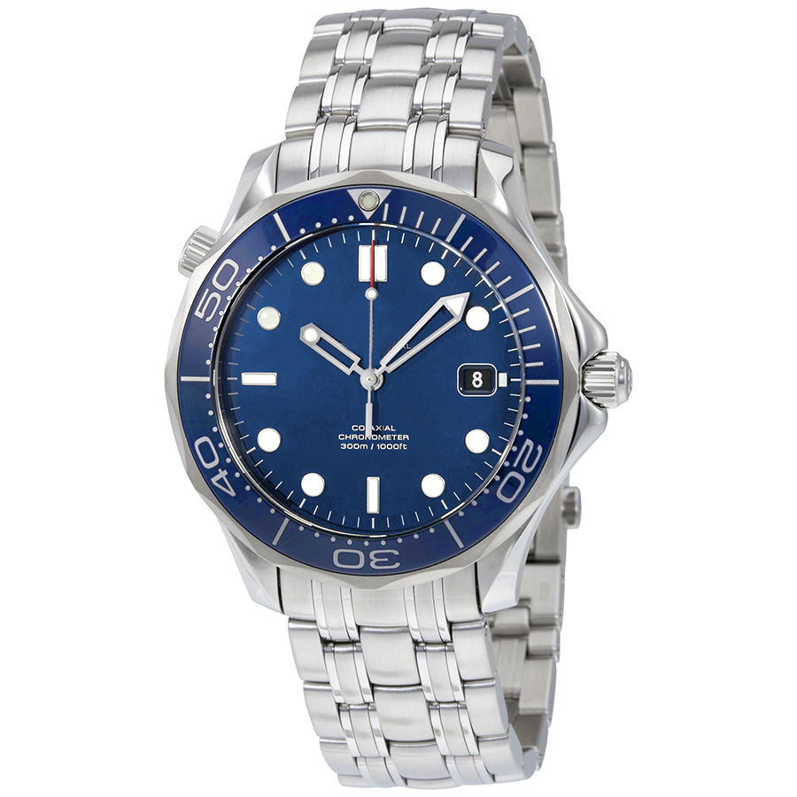 

Outdoor Planet Mens Watches Wristwatch Stainless Steel Strap Foldover Clasp 43 MM Automatic Blue Dial With Dot Hour Marker