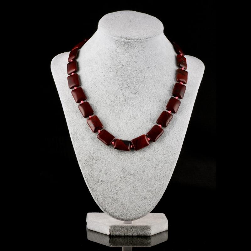 

Pendant Necklaces Wholesale Natural Stone Necklace Agates Quartz 24 Colors Optional 13*18mm 18 Inches