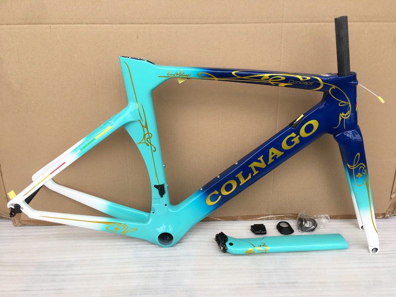 

Colnago Concept CHDB Carbon Road Frame T1000 Full carbon fiber road bike frameset carbon bike frame BB386 glossy matte, T07 color