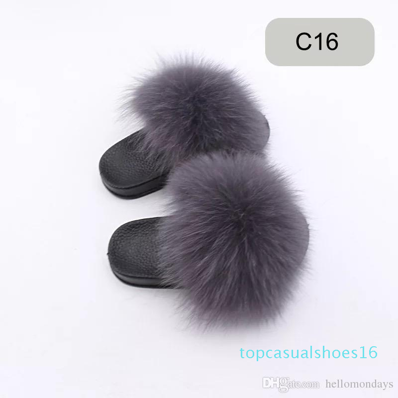 CHILDRENS INFANTS KIDS GIRLS FUR SUMMER BEACH HOLIDAY SANDALS FLUFFY SLIDERS SZ