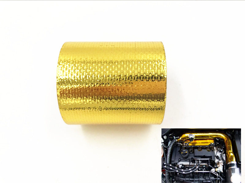 

FIFAN-2 INCH SELF ADHESIVE REFLECT-A-GOLD HEAT WRAP BARRIER FOR E30 E36