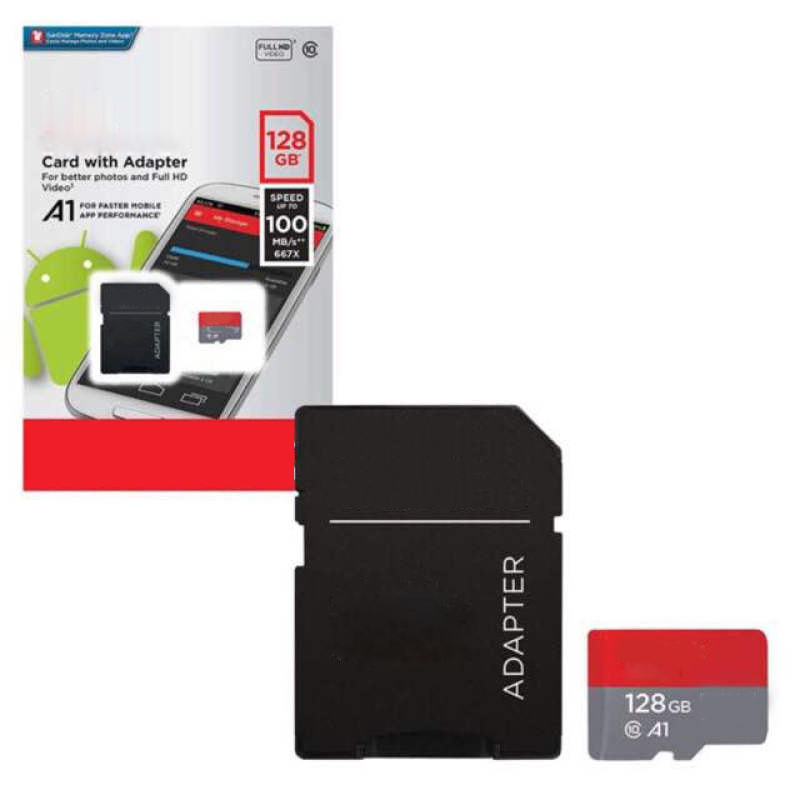 

2020 Hot Sell Ultra A1 100mbps SD Memory Card with Adapter 32GB 64GB 128GB 256GB 200G High Speed TF Retail Package Fast Delivery