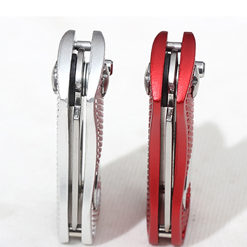 

Foldable Golf Divot Tool with Golf Ball Marker Tool Pitch Groove Cleaner Training Aids Accessories Putting Green Fork