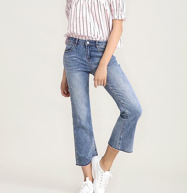 

Mom High Waist Vintage Pants For Women Skinny Wide Flare Brand Baggy Jeans Denim Trousers Summer Autumn Plus Size, Blue