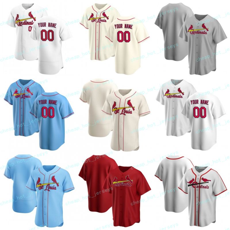

Custom Name 2020 New Baseball Stan 6 Musial Paul 11 DeJong Matt 13 Carpenter Orlando 30 Cepeda Harrison 48 Bader Jerseys Men Women Youth, Men flexbase