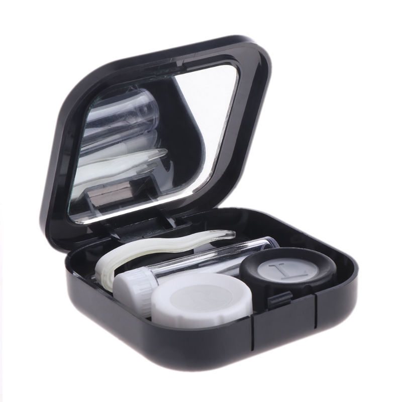 

Contact Lens Case Eyes Care Kit Holder Container Gift Travel Portable Accessaries