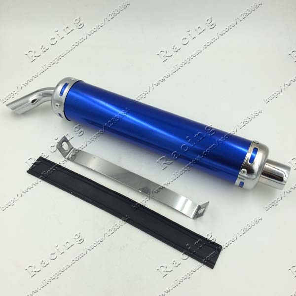 

Dirt bike Pit Bike exhaust refitting motorcycle Muffler For Apollo Exhaust Pipe 110-125cc 360MM length 28mm connection