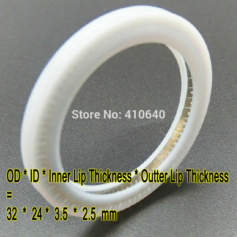 1 Pcs 32*24*3.5*2.5 mm Seal Ring Used for Protective Len PTFE Seal Ring for Laser Cutting Machine Stop Dust Into Laser Head-image-463766147