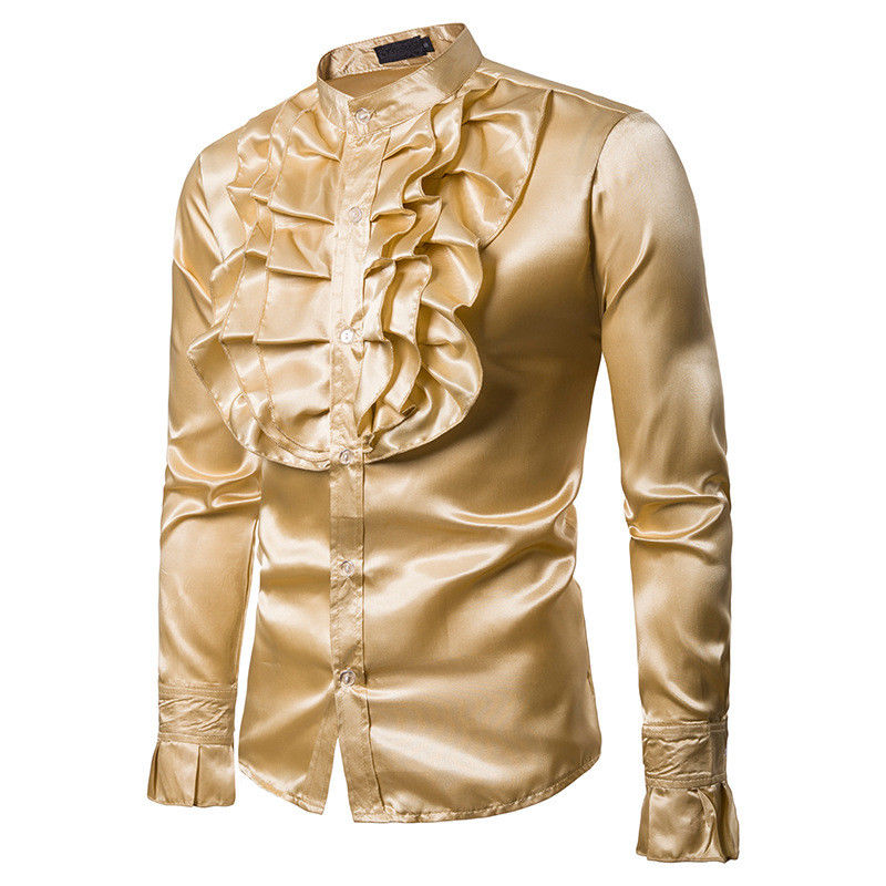 camisas de satin para hombre