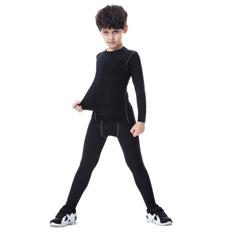 

Boys Kid Nylon Quick-Drying Long Sleeve Fitness Gym Running Yoga T-Shirt, Xd1123b