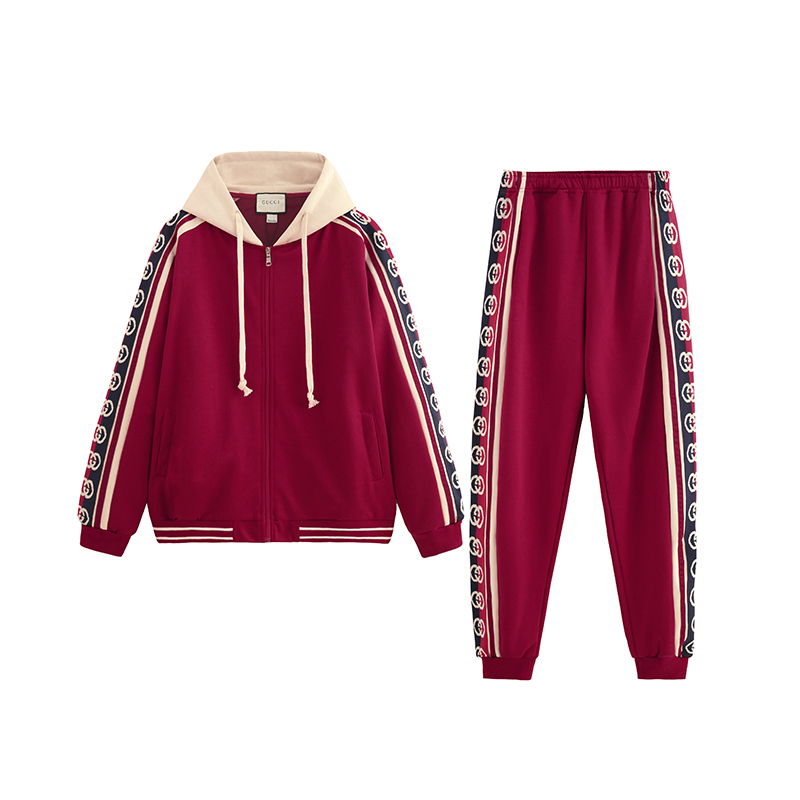 sports red tracksuit
