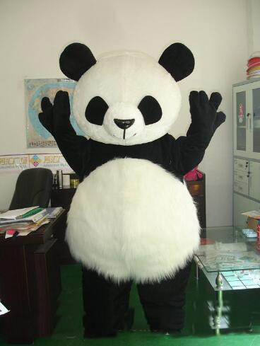 

2019 Discount factory hot Classic panda mascot costume bear mascot costume giant panda mascot costume free shipping, As pic