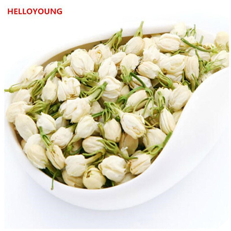 

Preference 50g Chinese Organic Green Tea Early Spring Blooming Jasmine Flower Raw Tea Health Care New Spring Tea Green Food