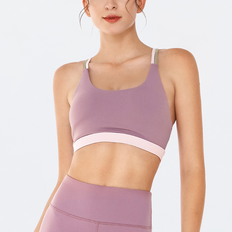 

Yoga Push Up Bra Gym Fitness Women For Fitness Top Sports Bra Yoga Vest Crop Top Women Exercise Black Running Sport