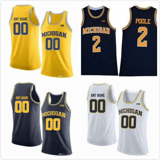 michigan wolverines basketball jersey