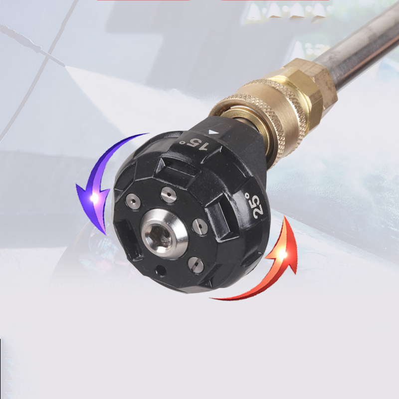 

For car Pressure Washer Nozzle Tips, 6 in 1 Changeover, 1/4 Inch Quick Connect,Efficient water saving 4000 PS