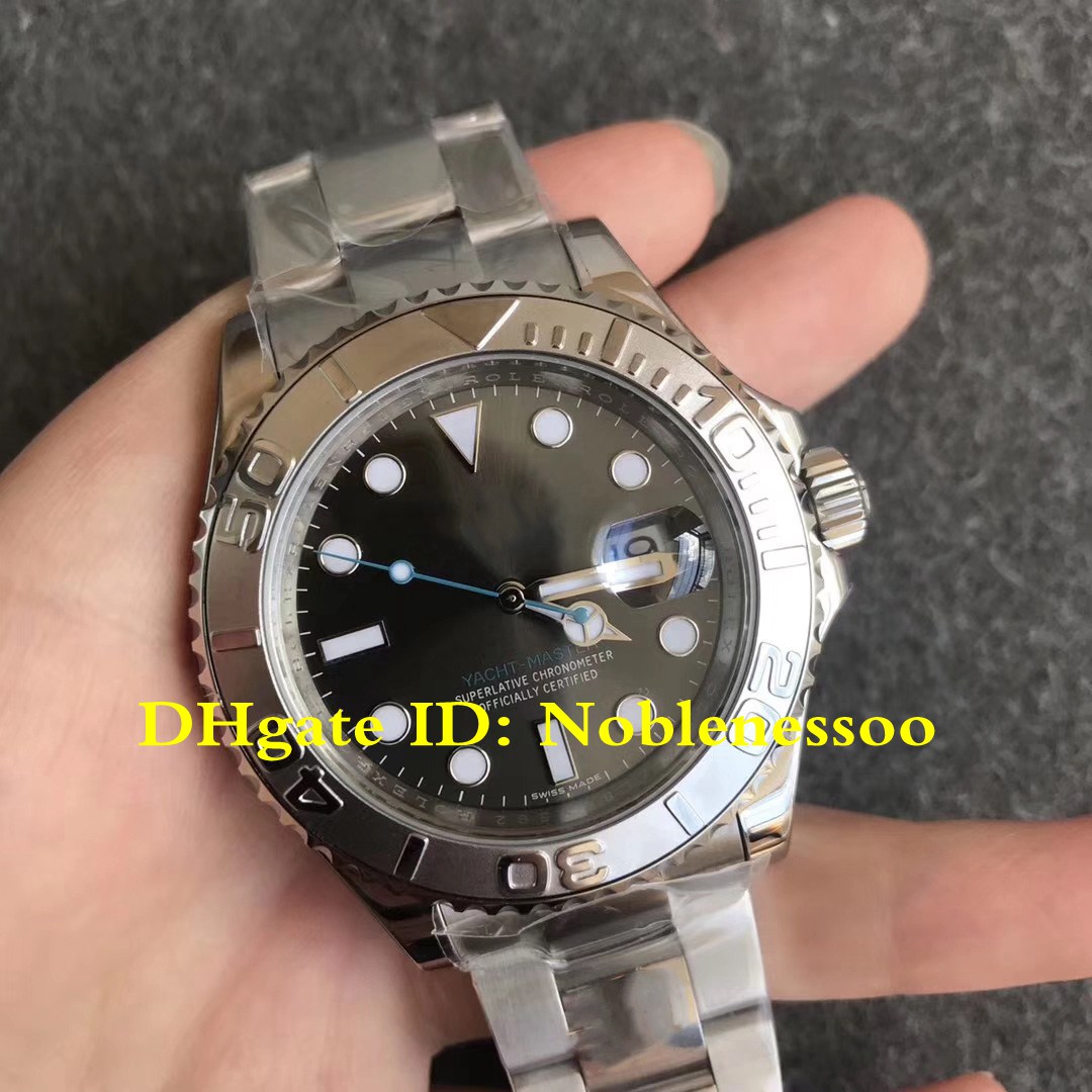 

3 Color N Factory Watch 904L Steel CAL.3135 Movement Men's 40mm 126622 116622 Men Dark Rhodium Dial Super NoobF ETA Automatic Mens Watches, Original box