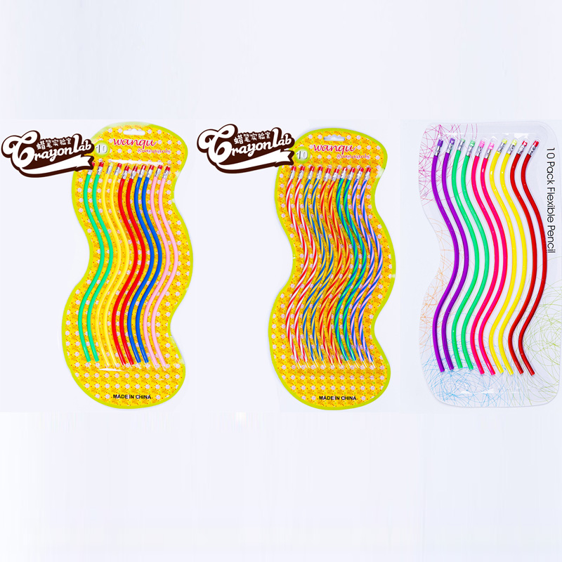 

Bendable Pencil Flexible Bendy Soft Bending Pencils with Eraser Children Students Learn Stationery Gift School Office Supplies