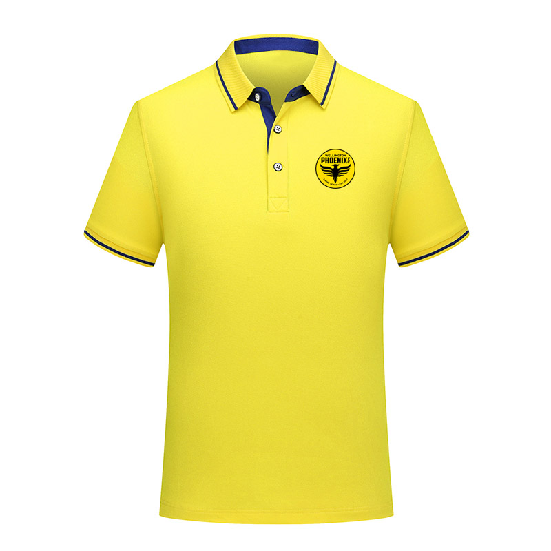

wellington phoenix fc Soccer Polo Shirt Football Short Sleeve polos Fashion Sports training Polos Football Soccer T-Shirt Jersey Men's Polos, White;black