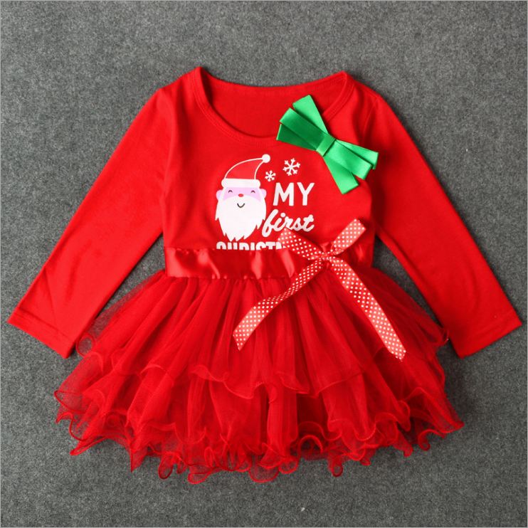 

kids dress girl clothes fashion summer clothes Cute dress for new year Drop Shipping