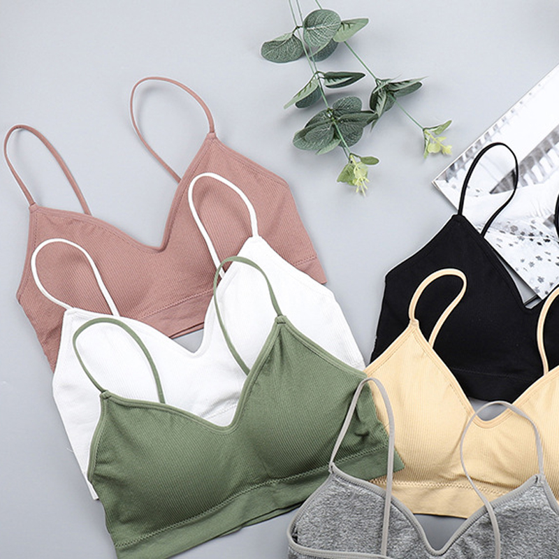 

Multicolor Camisoles Women Elastic Beauty Back Camisole For Womens Sexy Tanks Female Crop Tops Fashion Korean Style V-Neck Soft, Black