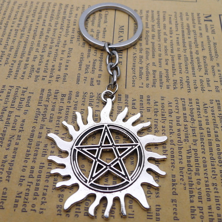 

Alloy Tuba The Sun Key Pendant Buckle Ancient Silver Ornaments Parts