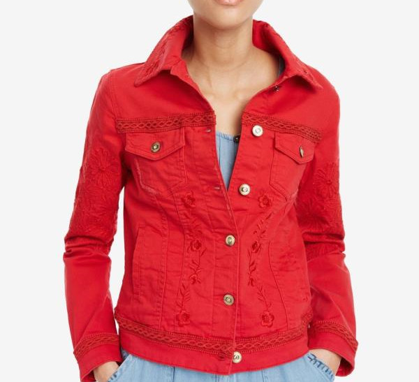 

2020 New denim womens coat
