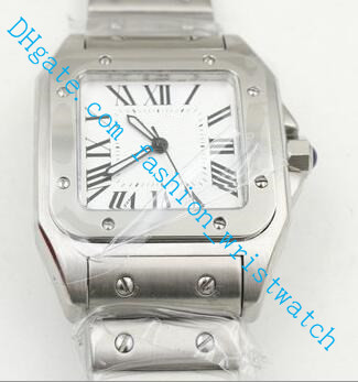 

Promotion Price Men Watch Wristwatch WSSA0010 Medium 35mm Automatic White Dial Stainless Steel Bracelet Luxury Watch Free Shipping