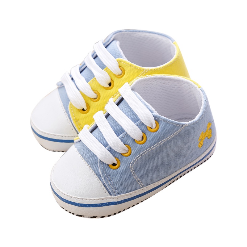 

Baby Boy Girl Casual Shoes Newborn Infant Soft Sole Prewalker Crib Shoes -18 Month, Light blue