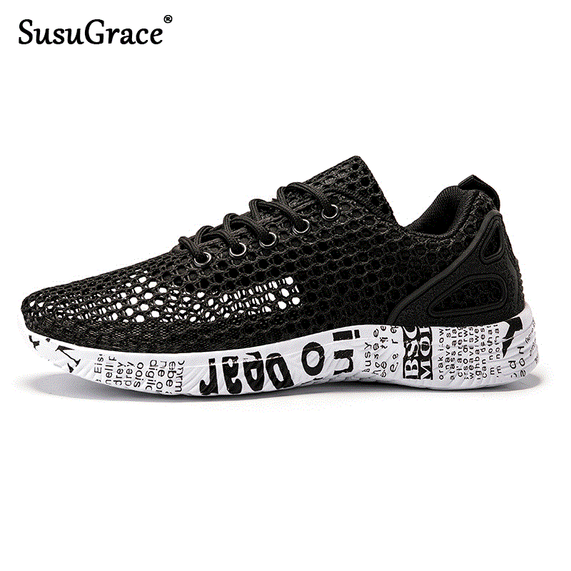 

SusuGrace Outdoor couple Aqua Shoes Breathable outdoor Sneaker super light comfortable beach Shoes quick dry summer unisex